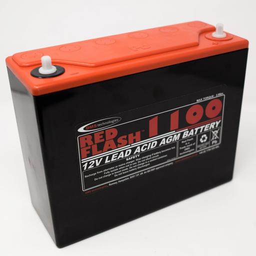 Red Flash Battery 1100 12V 43Ah Lead Acid